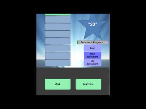 Learning Bible Books - Game Video
