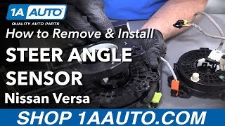 How to Remove Steer Angle Sensor 12-18 Nissan Versa