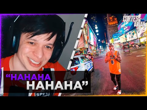 ARUAN REAGE A PRIMEIRO DIA EM NEW YORK (THIAGO REIS) - Cortes do Aruan