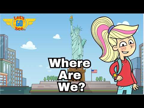 Where Are We? Yellow Taxis and Giant Skyscrapers! | Let's Go See - Kingdom Kids Zone, Little Learners - Let's Go See