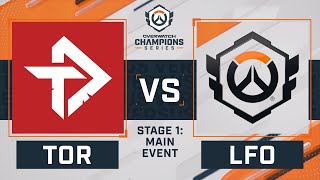 OWCS NA Stage 1 - Main Event Day 1: Toronto Defiant vs LFO