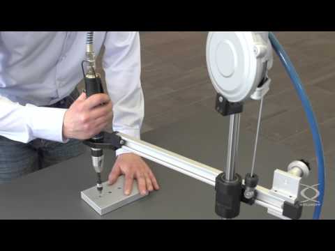 HELICOIL® Tangfree Free Running – Pneumatic installation tool with installation mandrel type P‑S 412