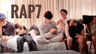 got7 reacts to their rapping