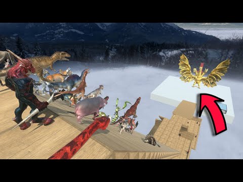 King Ghidorah Challenge | Deadly Kozarog Bridge - Animal Revolt Battle Simulator