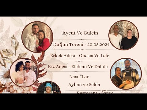 Aycut Ve Gulcin -  Dugun Töreni Tek Part 4K