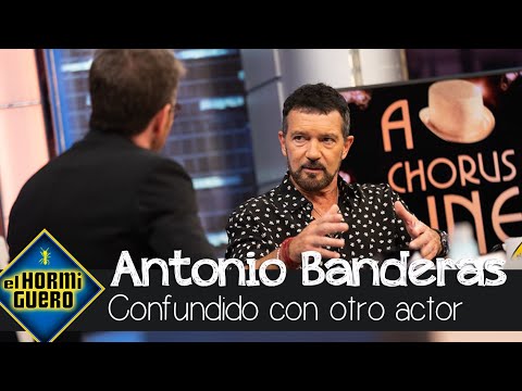 Antonio Banderas revela el actor con el que suelen confundirle - El Hormiguero
