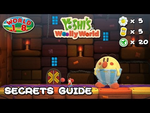 Yoshi's Woolly World - 100% Guide - World 1-8