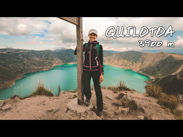 Laguna QUILOTOA: un lago che si trova dentro al vulcano! Escursione a 3900 m | VIAGGIO IN ECUADOR