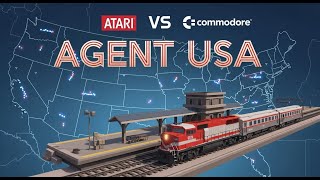 Agent USA Comparison - Atari XL/XE vs Commodore 64 /C64/
