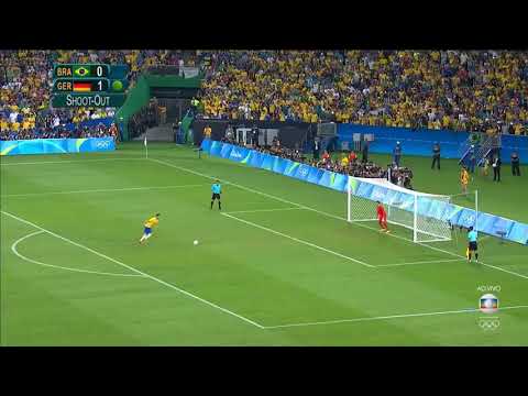 Brasil 1 X 1 Alemanha ( Pênaltis 5 - 4 ) Transmissão da Rede Globo HD