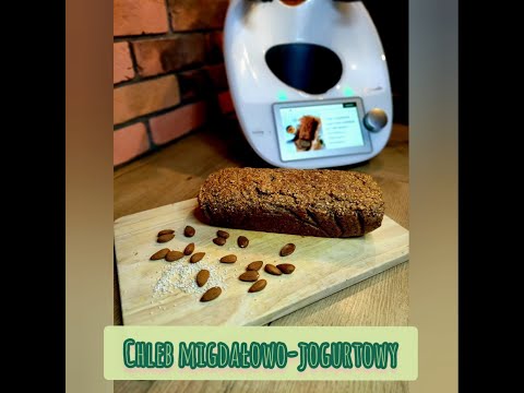 #07 Chleb migdałowo jogurtowy (bez mąki) 🍞 | Taste of thermomix 💚
