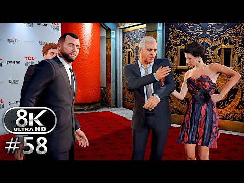 GTA V 8K Ultra Graphics Gameplay Walkthrough Part 58 - GTA V 8K 60FPS PC No Commentary