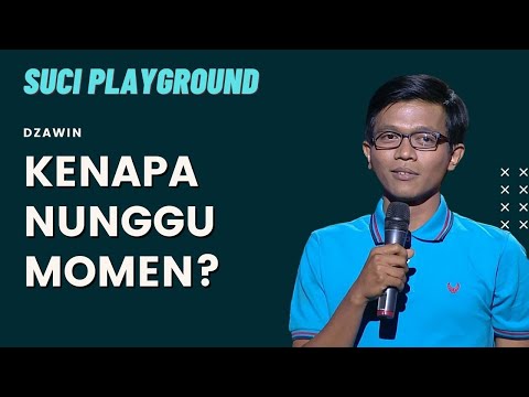 Stand Up Dzawin: Naik Motor Pakai Peci, Sholat Pakai Helm | SUCI Playground