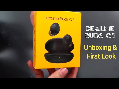 Realme Buds Q2 Unboxing and First look in India (2021) | How to pair realme buds q2 | Realme buds q