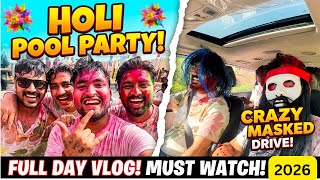 Holi pool party 😍Vlog | All Rounder Boy ASR thumbnail