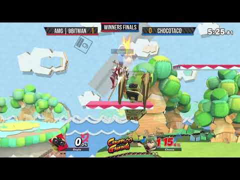 AMG | 8bitman (rob) vs Chocotaco (lucina) Champloo Gaming WF 11/01/19