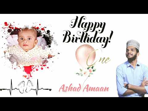 Ashad Amaan | Birthday song | vocal :shahin Babu | Ayisha Binth Iqbal .
