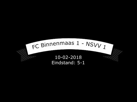 FC Binnenmaas 1 - NSVV 1, 10-02-2018