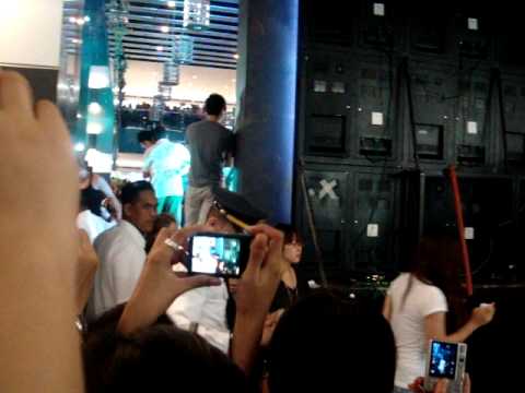 U-kiss at the backstage