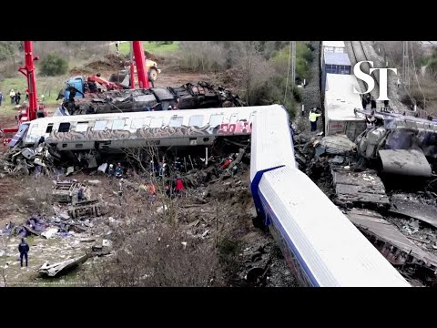Station master arrested for massive Greek train crash