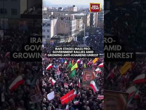 Iran Shows Strength With Massive Pro-Government Rallies After Weeks of Unrest | Iran Protests