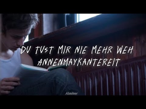 Du tust mir nie mehr weh - AnnenMayKantereit (Lyrics + SUB español)