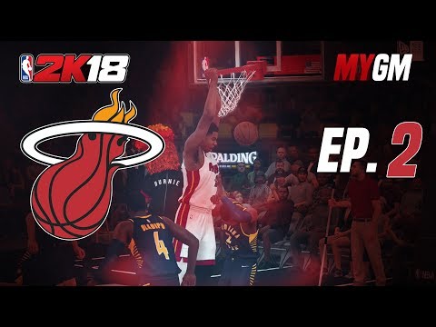 NBA 2K18: Miami Heat MyGM ep. 2 - "Clarkson and Randle DEBUT at Home!" (2017-18 Home Opener)