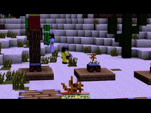 Minecraft  Hunger Games w Mitch! Game 140   Laggy Troll Fail