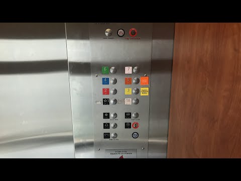 Schindler 6400 Modded Elevators at James St Garage, Allegheny General Hospital, North Side - PGH, PA