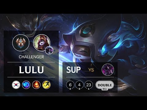 Lulu Support vs Morgana - KR Challenger Patch 9.20