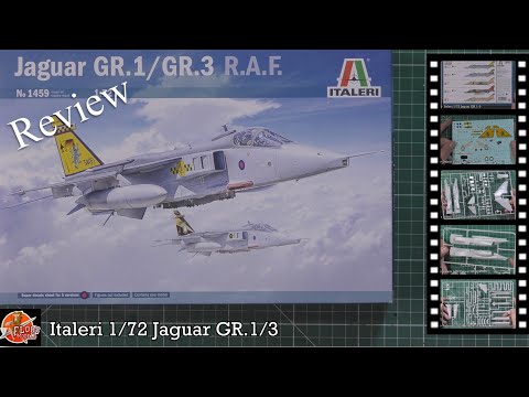 Maßstab 1:72 Plastic Model Kit Italeri 1459 Jaguar GR.1//GR.3 RAF Flugzeug Modellbau