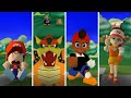 Mario Golf 64 All Post Hole Character Animations