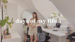 getting my life back together 🤍👚👩🏻‍💻 organizing my room, a huge love bonito clothing haul, and work!