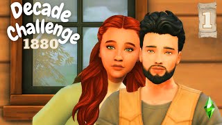 C'est partis! Decades Challenge #1 🕰️ ||  Sims 4 Let's play
