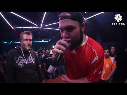 Dreistil RAP BATTLE - Freestyle FINALE 07.09.17 - TOAST4ME vs MIGHTY P