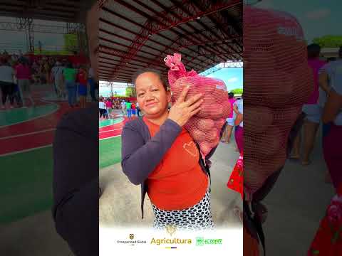 Entrega de papa  #elgobiernodelagente