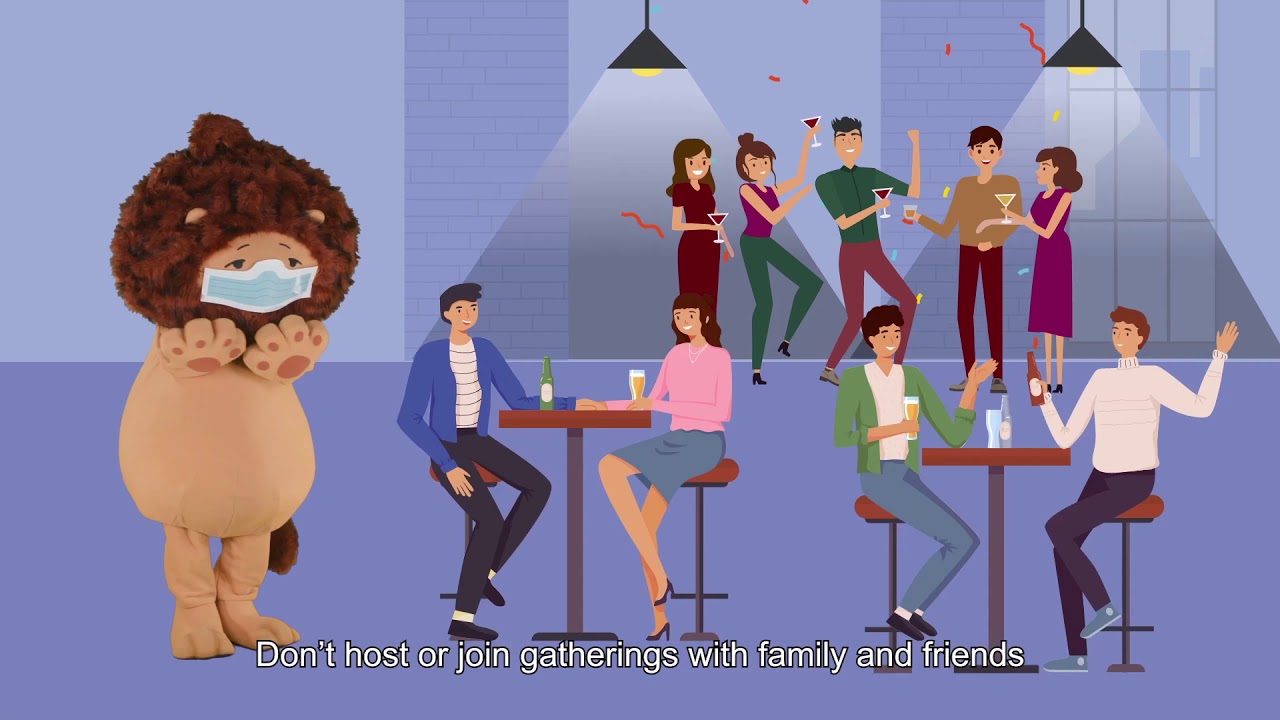 Tips for you and me to prevent COVID-19 (Leisure/Gathering)