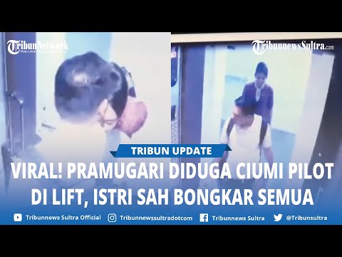 Viral Dugaan Perselingkuhan Pilot & Pramugari, di Lift Saling Cium, 'Pernikahan 17 Tahun Hancur'