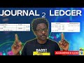 How To Post Journal Entries To The General Ledger With Examples Financial Accounting Basics