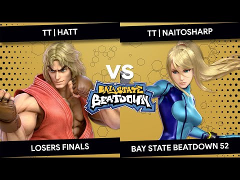 Bay State Beatdown 52 - TT | hatt (Ken) vs TT | naitosharp (Zero Suit Samus) - Losers Finals