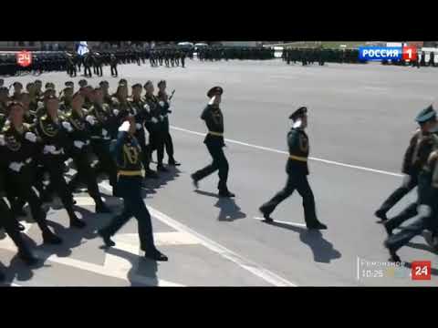 381 артиллерийский полк 2020 прохождение торжественным маршем