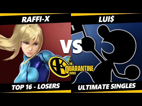 Quarantine Random Major Top 16 Losers - IluZ | Raffi-X Vs. Lui$ - SSBU Singles