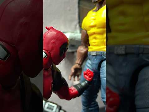 Deadpool breaks both his hands #deadpool #deadpool3 #mafex  #jump #punch #breaking #hands #marvel
