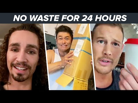 傘學院》劇組嘗試24小時零垃圾的做法 (The Umbrella Academy Cast Tries To Make Zero Trash For 24 Hours)