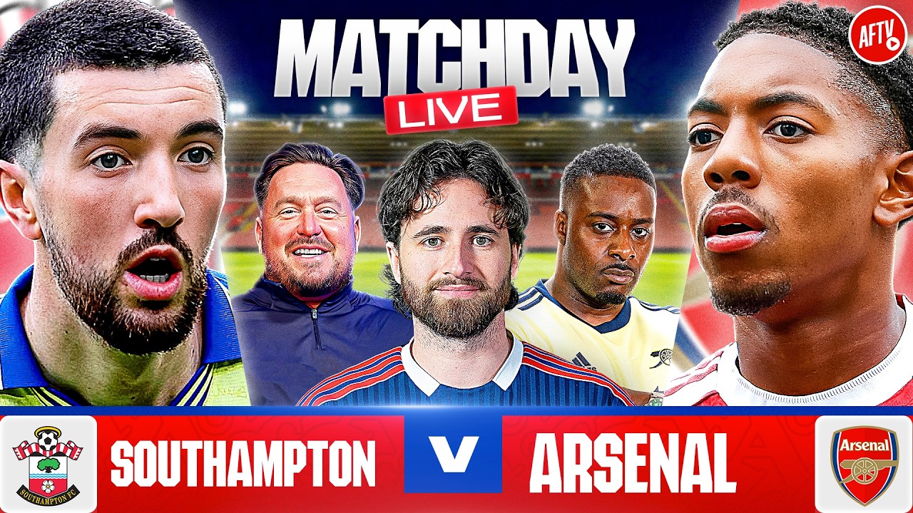 Southampton vs Arsenal | Match Day LIVE | FA Cup