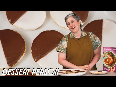 The Best Homemade Black and White Cookies Recipe with Claire Saffitz | Dessert Person