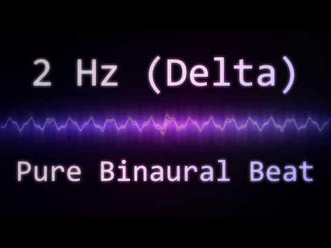 Pure 2 Hz Binaural Beat (Delta Wave)