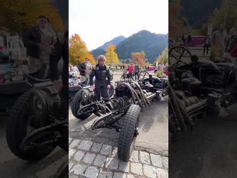 Starting the Old Engines Part 2 #construction #machinery #asmr #tiktok #fyp