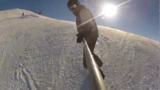 preview picture of video 'San Martino di Castrozza - PASSO ROLLE 2013 -- winter holiday'