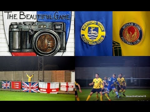 Two Men In Search Of The Beautiful Game - Hertford Town FC Vs Witham Town FC